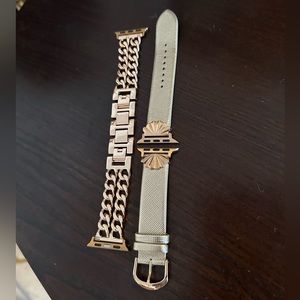 Two 38/40/41 Apple Watch band straps replacements